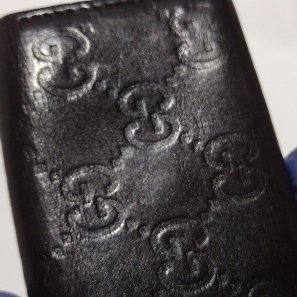 Gucci Leather Brown and Gold 6 Keys Case Holder Guccissima - Women's Accessory - Picture 5 of 12